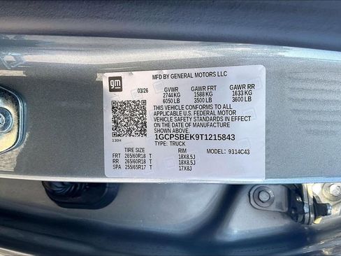 New 2026 Chevrolet Colorado W/T RWD image 8
