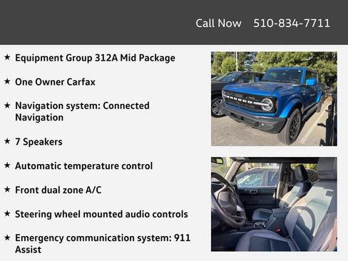 Used 2024 Ford Bronco Outer Banks AWD/4WD image 4