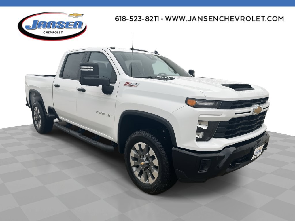 New 2026 Chevrolet Silverado 2500 Custom w/ Custom Value Package AWD/4WD image 1