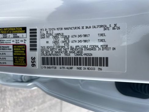 New 2026 Toyota Tacoma SR5 AWD/4WD image 32