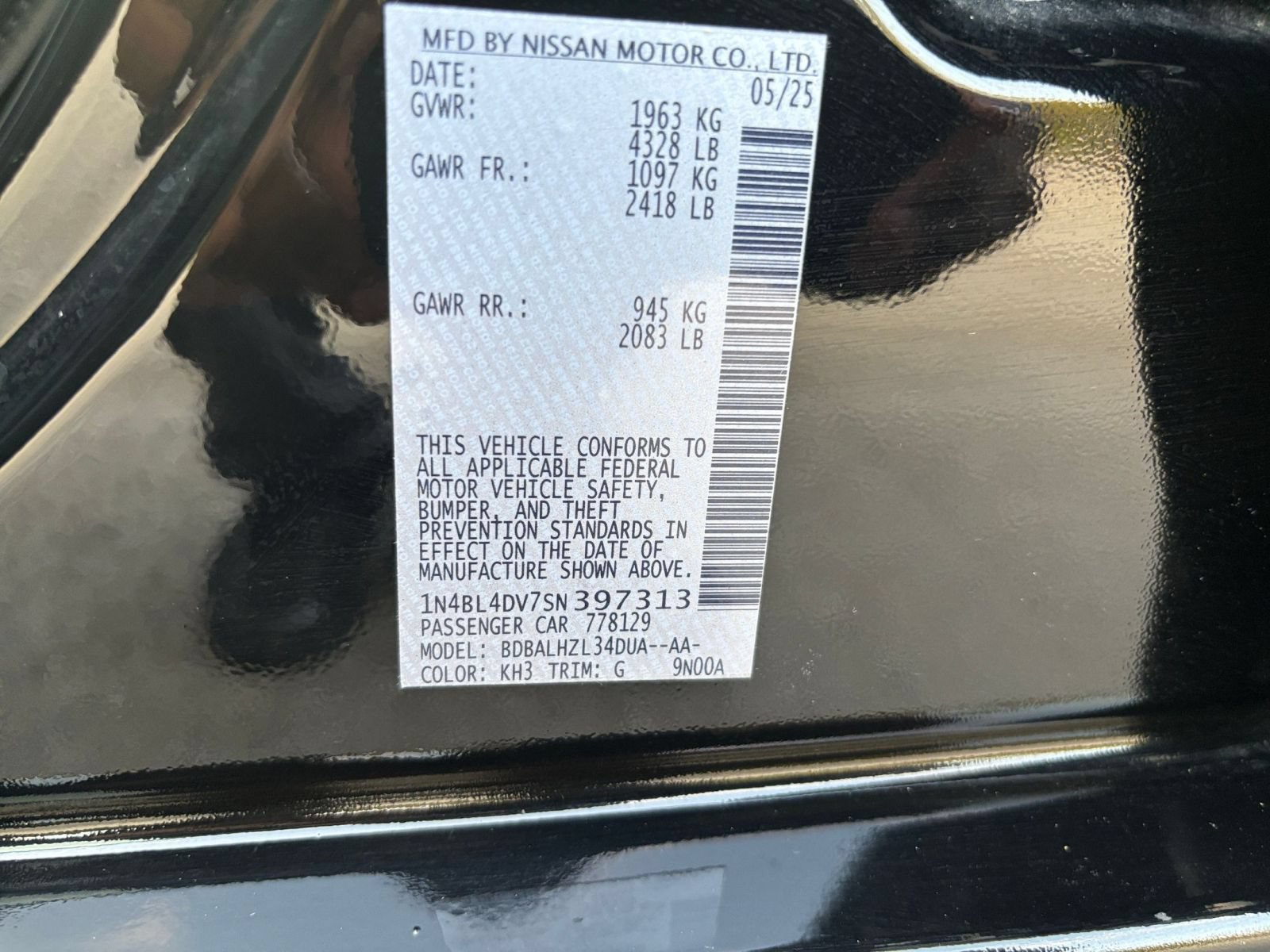 Used 2025 Nissan Altima 2.5 SV FWD image 27