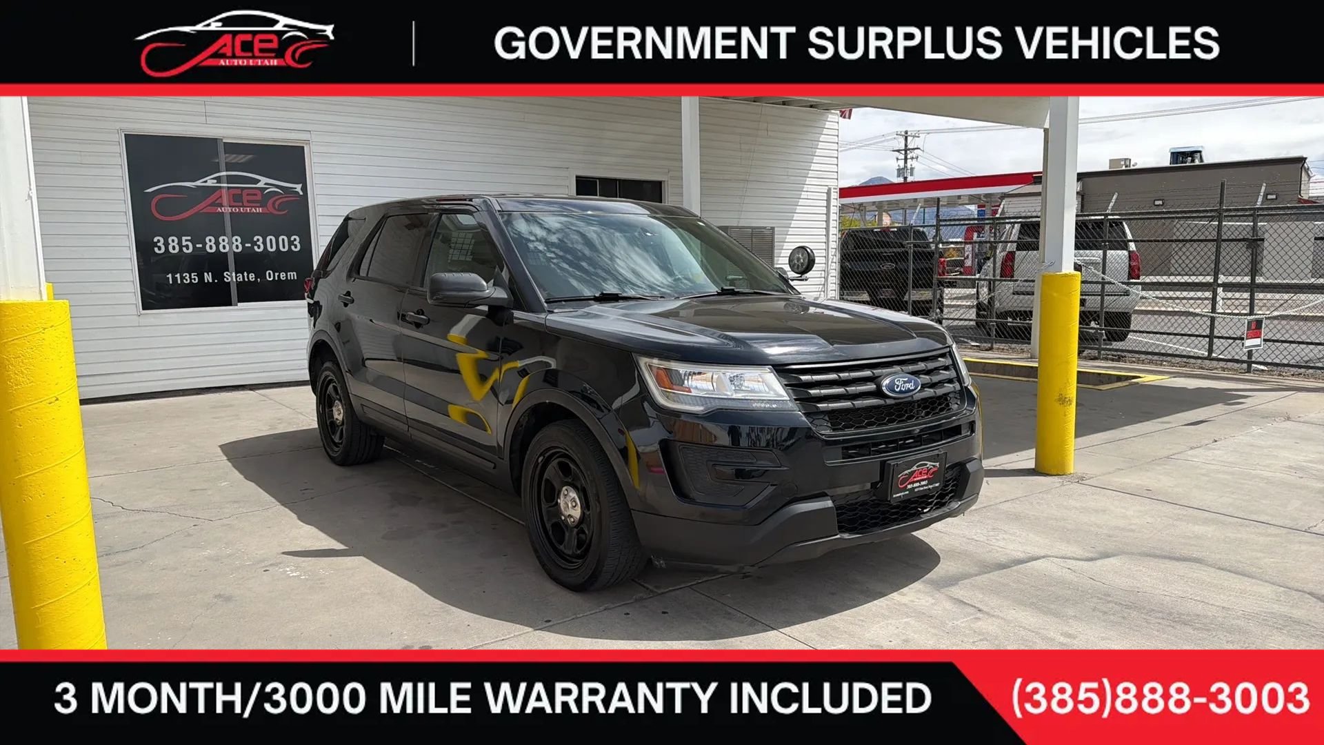 Used 2018 Ford Explorer 4WD Police Interceptor image 1