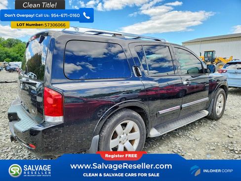 Used 2011 Nissan Armada SL w/ DVD FES Pkg AWD/4WD image 4