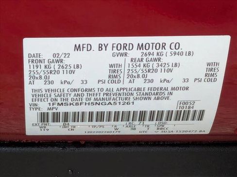 Used 2022 Ford Explorer Limited image 26