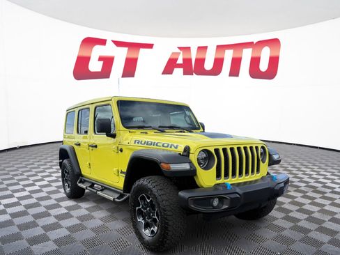 Used 2022 Jeep Wrangler Unlimited Rubicon 4xe w/ Cold Weather Group AWD/4WD image 1