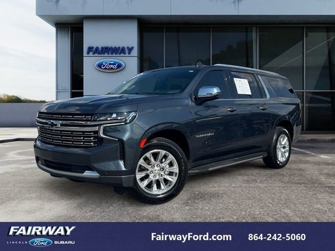 Used 2021 Chevrolet Suburban Premier w/ Premium Package image 1