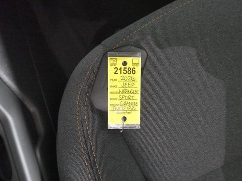 New 2026 Jeep Wrangler Sport S image 31