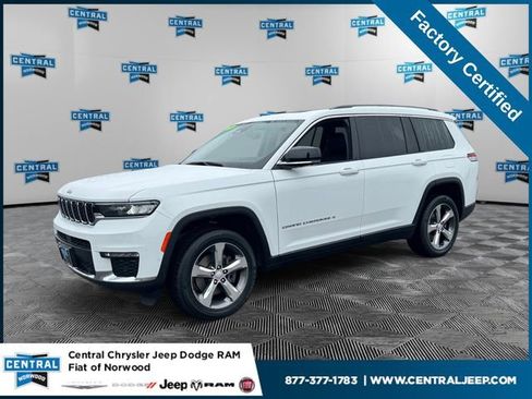 Certified 2022 Jeep Grand Cherokee L Limited w/ Luxury Tech Group II image 1