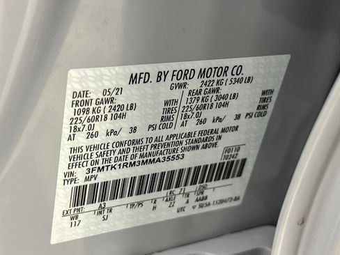 Used 2021 Ford Mustang Mach-E Select image 27