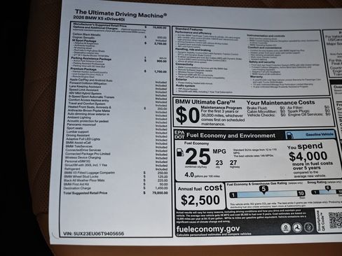 New 2026 BMW X5 xDrive40i w/ M Sport Package image 26