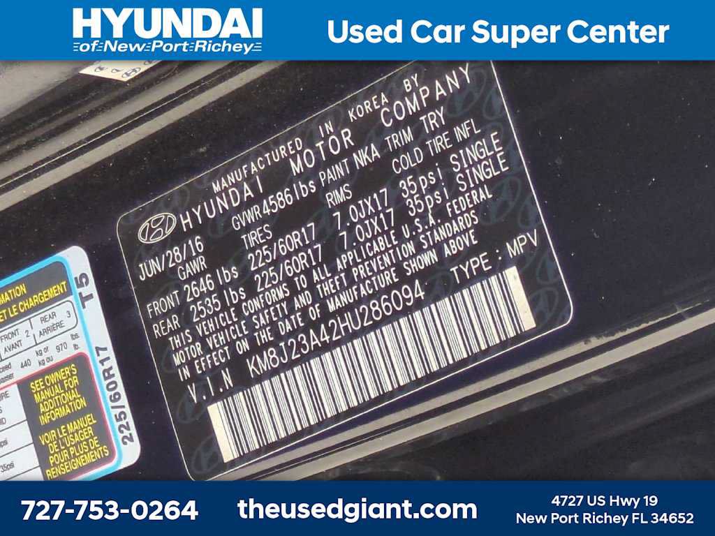 Used 2017 Hyundai Tucson SE FWD image 27