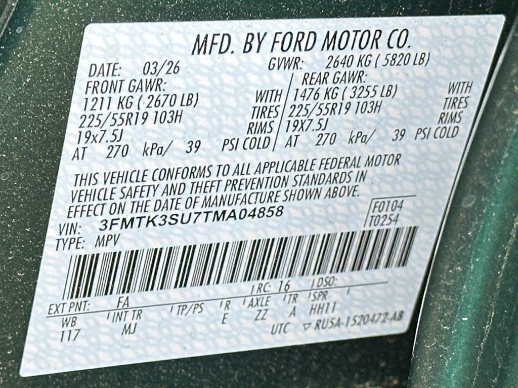 New 2026 Ford Mustang Mach-E Premium w/ Sport Appearance Package AWD/4WD image 47