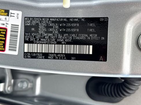 Used 2023 Toyota Highlander L FWD image 16