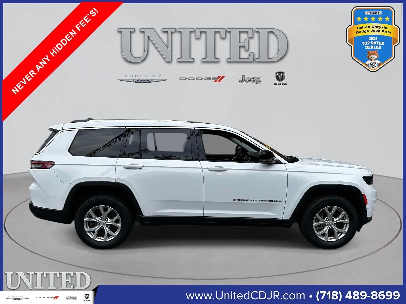 Used 2023 Jeep Grand Cherokee L Limited w/ Luxury Tech Group II AWD/4WD image 2