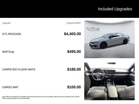Used 2025 Kia K5 GT w/ GT1 Package FWD image 5