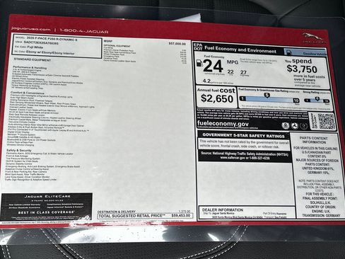 New 2025 Jaguar F-PACE R-Dynamic S image 29