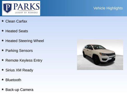 Used 2017 Jeep Compass Sport w/ Cold Weather Group AWD/4WD image 4