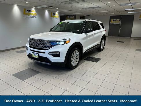 Used 2022 Ford Explorer Limited w/ Equipment Group 301A AWD/4WD image 2