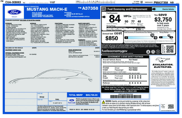 Used 2023 Ford Mustang Mach-E GT AWD/4WD image 22