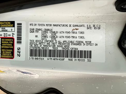 Used 2020 Toyota Tacoma SR AWD/4WD image 30