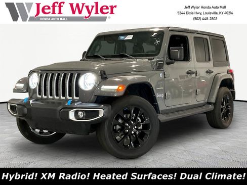 Used 2023 Jeep Wrangler Unlimited Sahara w/ Cold Weather Group AWD/4WD image 1