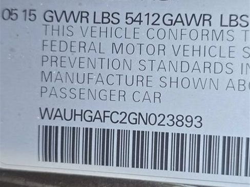 Used 2016 Audi A6 3.0T Prestige w/ Prestige Package AWD/4WD image 16