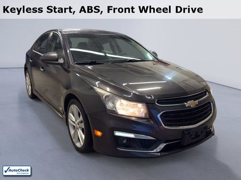 Used 2015 Chevrolet Cruze LTZ w/ Sun, Sound and Sport Package FWD image 1