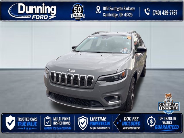 Used 2022 Jeep Cherokee Limited w/ Mopar Interior Package AWD/4WD 360° Tour