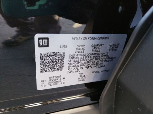 New 2026 Chevrolet Trax ACTIV w/ Sunroof Package image 26