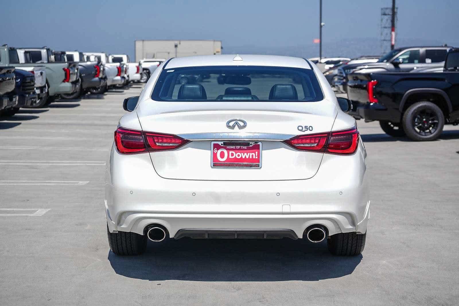 Used 2024 INFINITI Q50 Luxe w/ Cargo Package RWD image 7