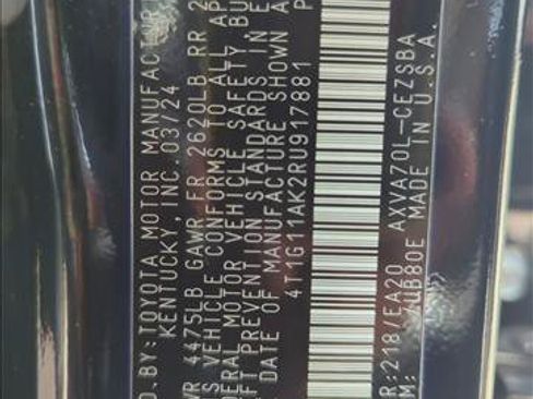 Used 2024 Toyota Camry SE FWD image 25
