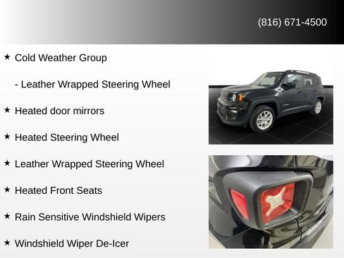 Used 2019 Jeep Renegade Latitude w/ Cold Weather Group image 90