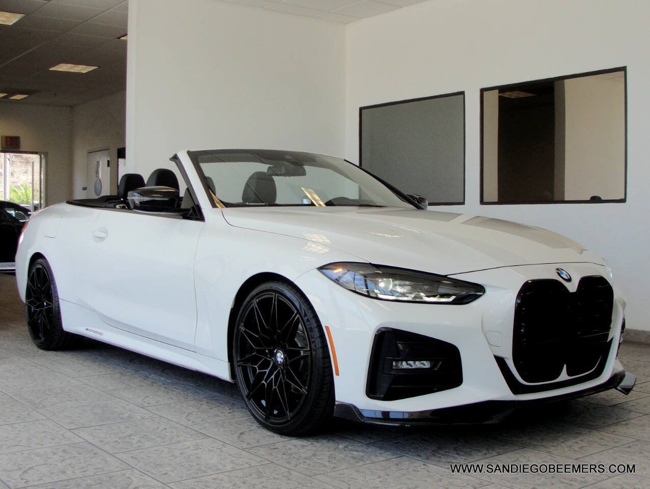 Used 2022 BMW 430i Convertible w/ M Sport Package RWD image 23