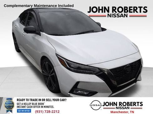 Used 2021 Nissan Sentra SR w/ SR Premium Package FWD image 1