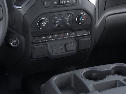 New 2026 Chevrolet Silverado 1500 Custom w/ Turbomax Blackout Package RWD image 23