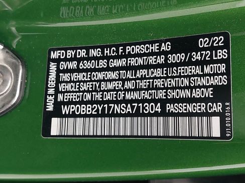 Certified 2022 Porsche Taycan 4S AWD/4WD image 38