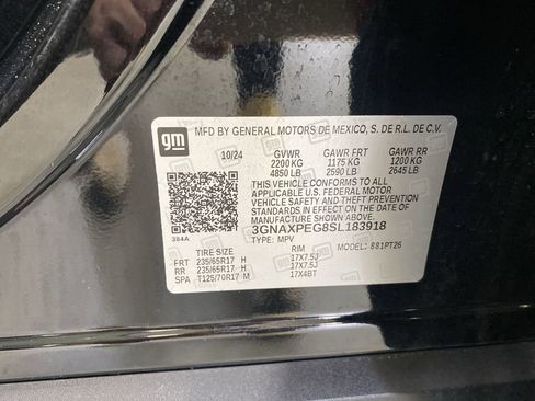 Certified 2025 Chevrolet Equinox LT w/ Convenience Package II AWD/4WD image 43