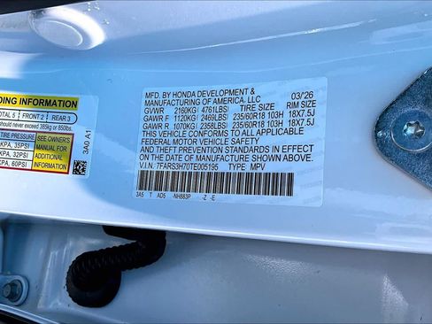 Used 2026 Honda CR-V EX-L image 34