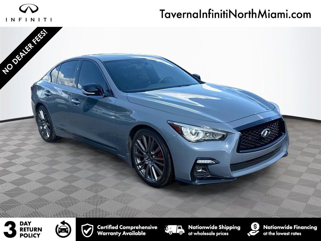 Used 2023 INFINITI Q50 Red Sport 400 RWD image 1