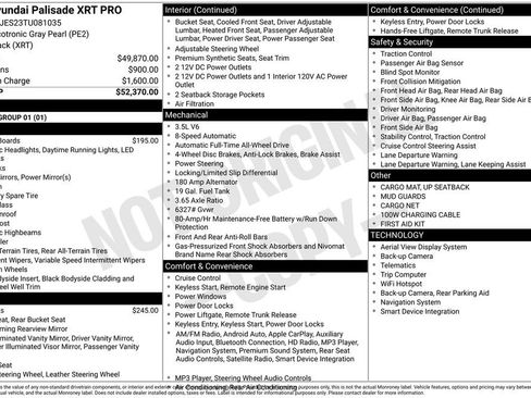 New 2026 Hyundai Palisade XRT Pro AWD/4WD image 4