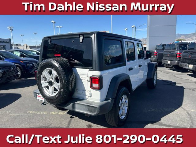 Used 2020 Jeep Wrangler Unlimited Sport S AWD/4WD image 11