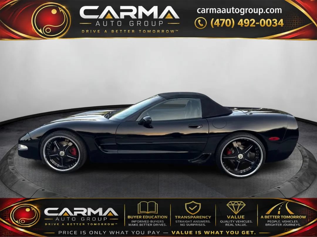 Used 1999 Chevrolet Corvette Convertible w/ Performance Handling Pkg RWD image 2