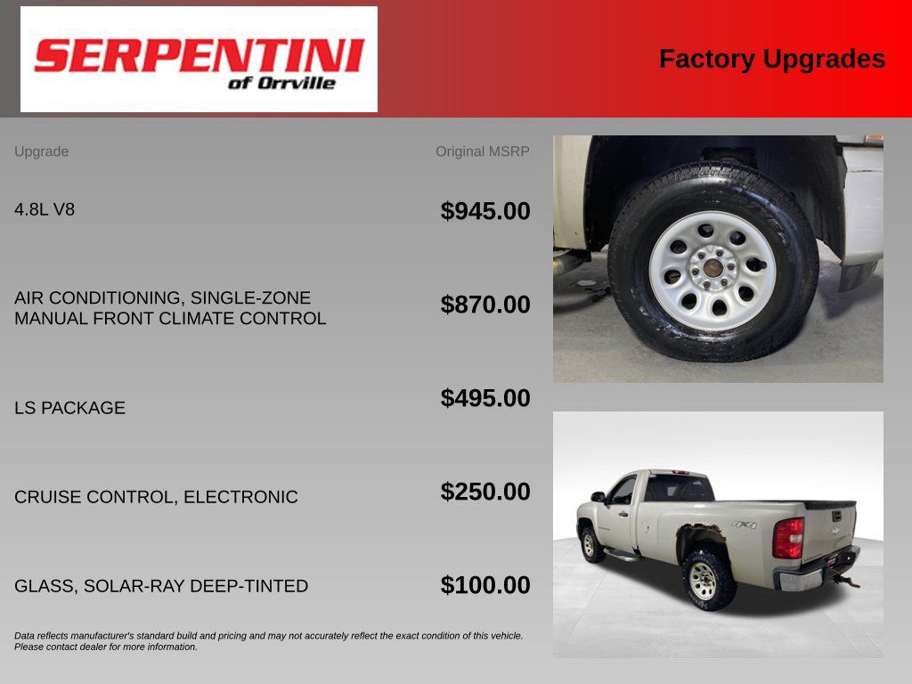 Used 2008 Chevrolet Silverado 1500 W/T w/ LS Package AWD/4WD image 5