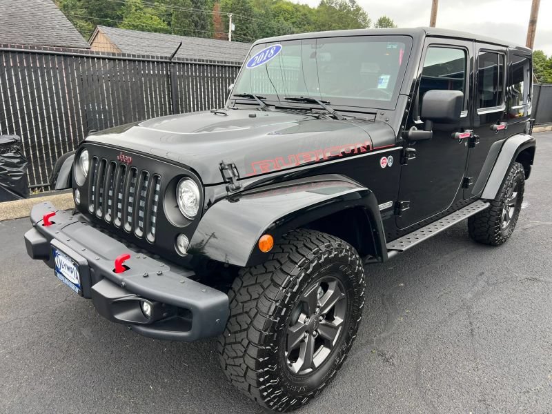 Used 2018 Jeep Wrangler Unlimited Rubicon AWD/4WD image 2