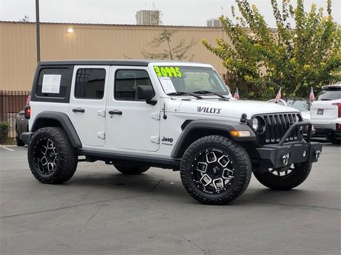 Used 2021 Jeep Wrangler Unlimited Sport image 2