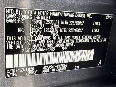 Certified 2024 Toyota RAV4 LE AWD/4WD image 22