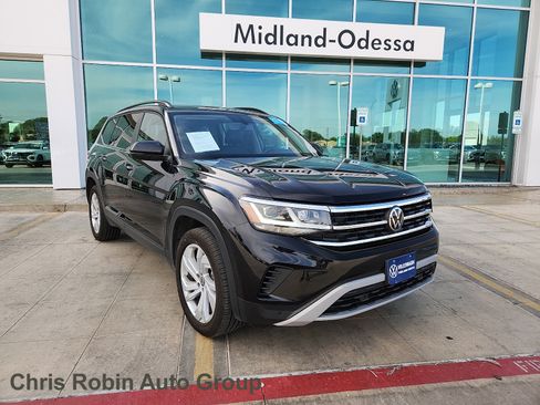 Used 2023 Volkswagen Atlas SE w/ Panoramic Sunroof Package FWD image 1