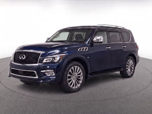 Used 2017 INFINITI QX80 4WD w/ Deluxe Technology Package image 2