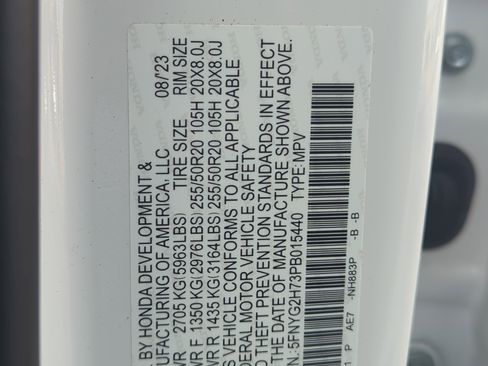 Certified 2023 Honda Pilot Touring image 32