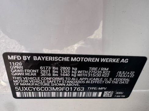 Used 2021 BMW X6 xDrive40i w/ M Sport Package AWD/4WD image 53